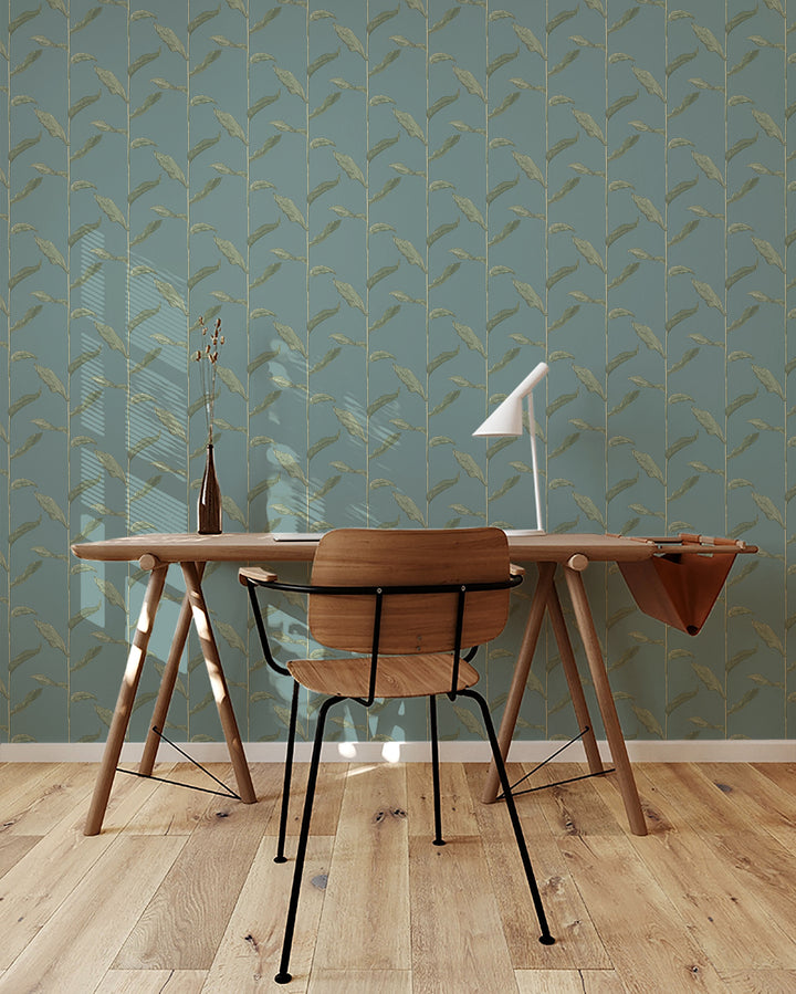 Stalks - Juniper Floral Wallpaper