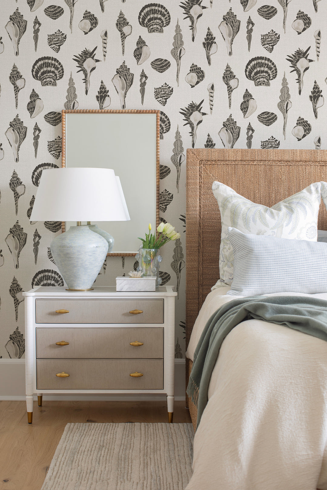 Sullivan’s Island Shells - Dune Veil Beige by Megan Molton