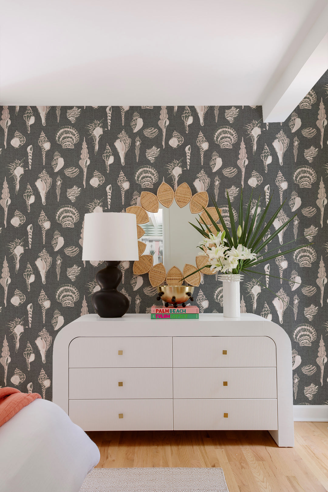 Sullivan’s Island Shells - Moonlit Glow Black Blush by Megan Molton