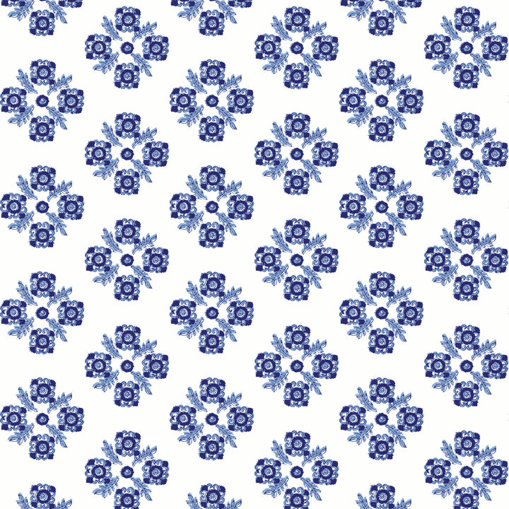 Moyen - Blue Wallpaper by August Table