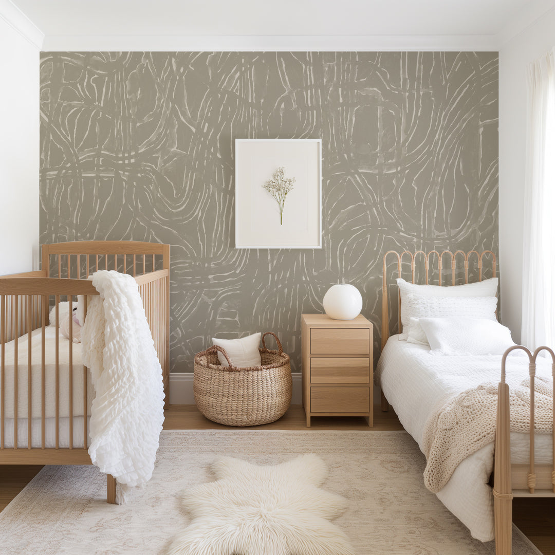 Tangle Wall Mural - Sand