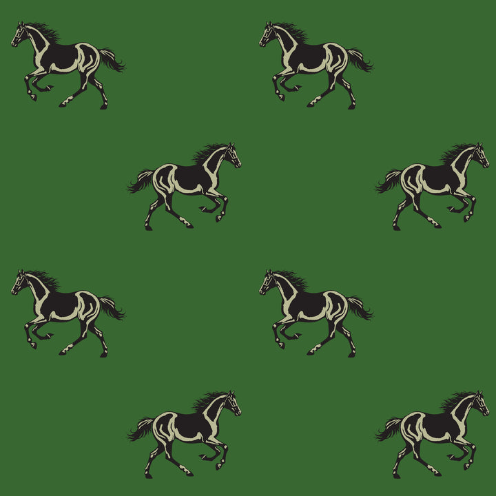 Thoroughbred - Emerald Green Wallpaper