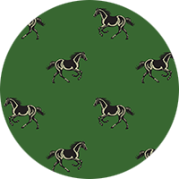 Thoroughbred - Emerald Green Wallpaper