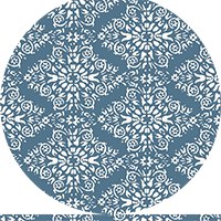 Timbre Damask - Blue Salt Wallpaper