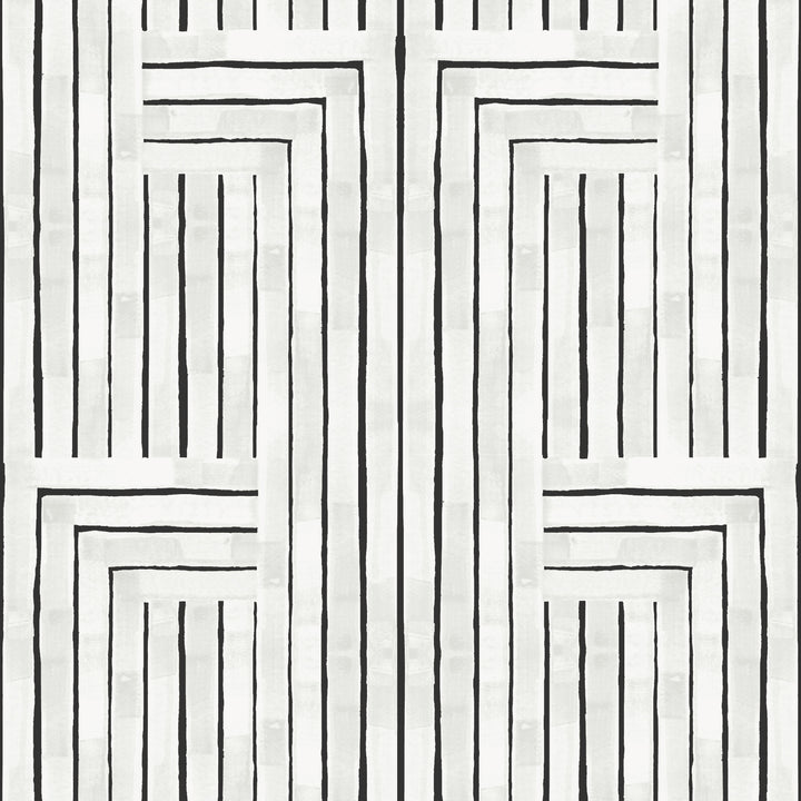 Chiseled -  Marble White Wallpaper