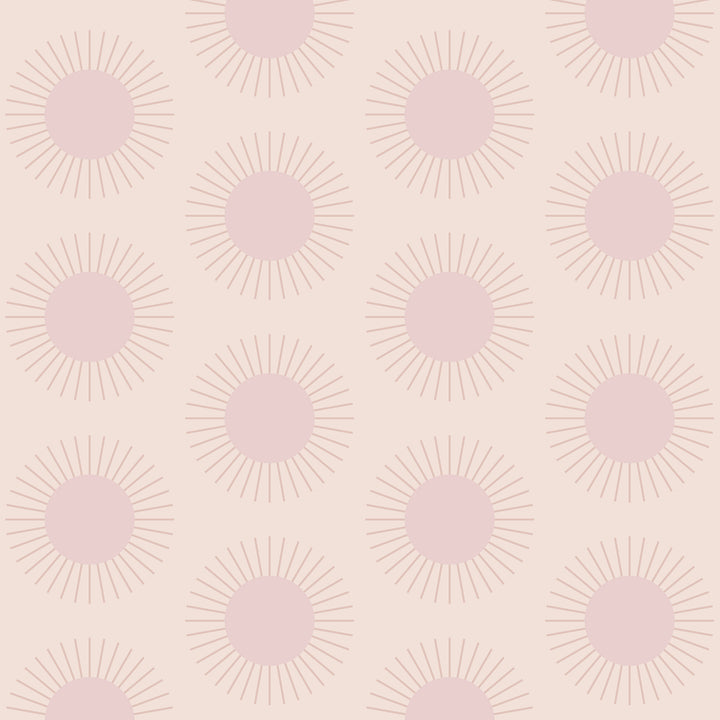 Sunburst - Pink Dreams Wallpaper