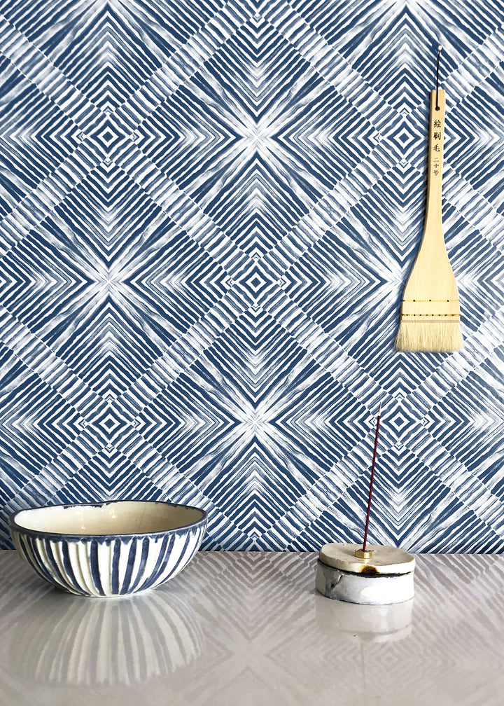 Afloat Blue Wallpaper