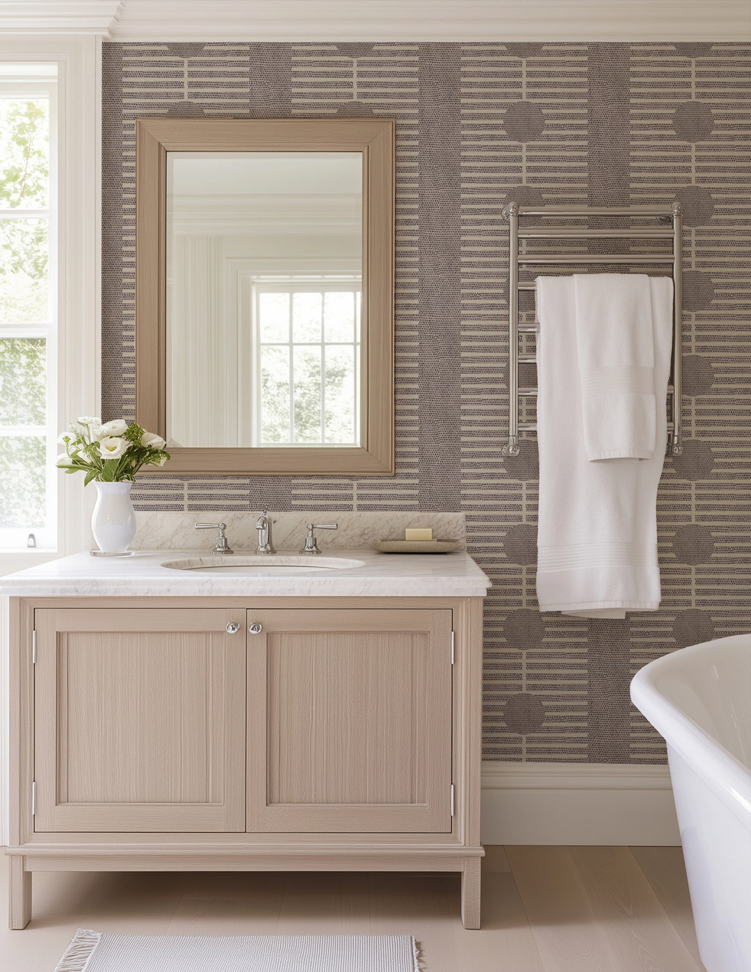 Nomalanga - Faded Silk Wallpaper by Forbes Masters