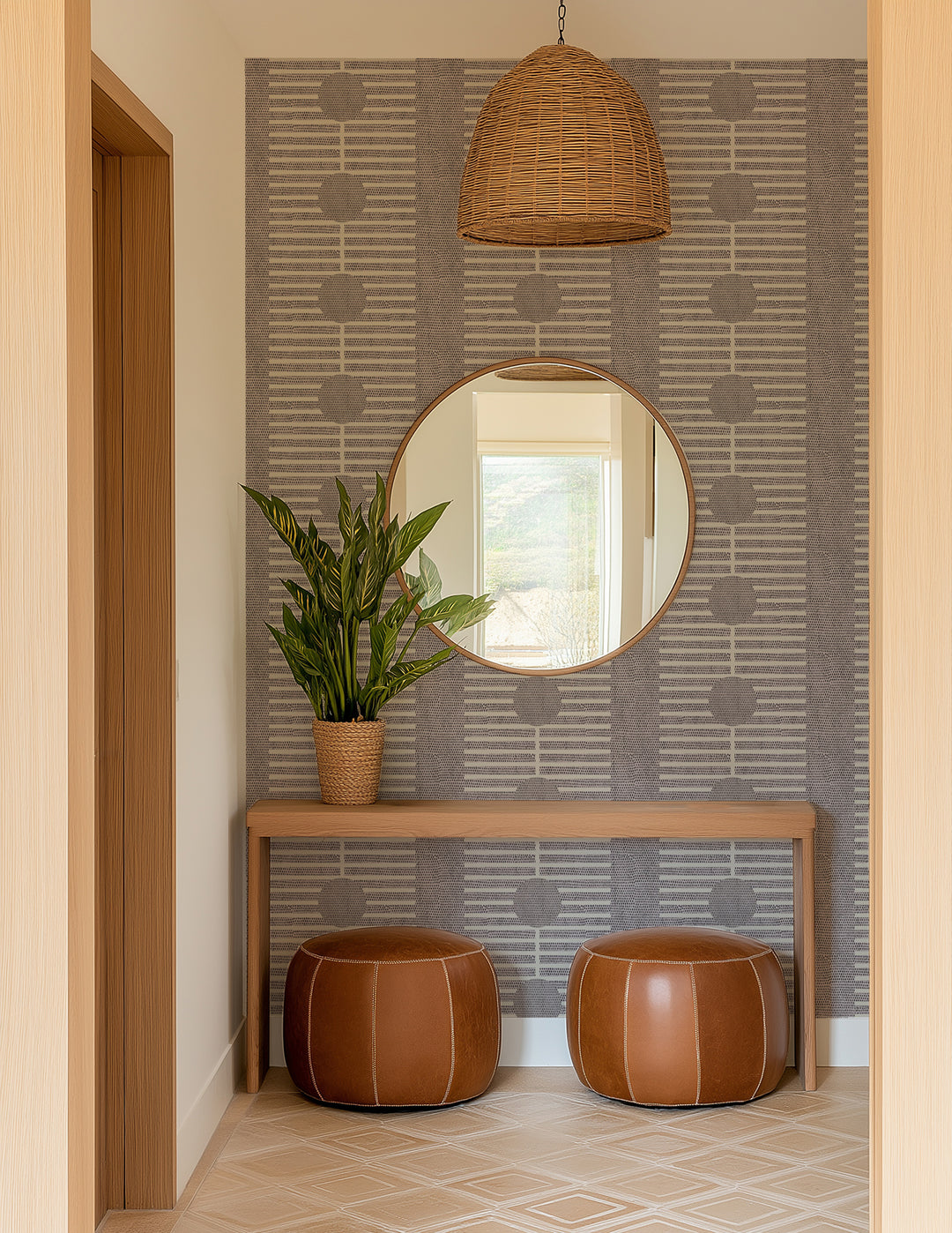 Nomalanga - Faded Silk Wallpaper by Forbes Masters