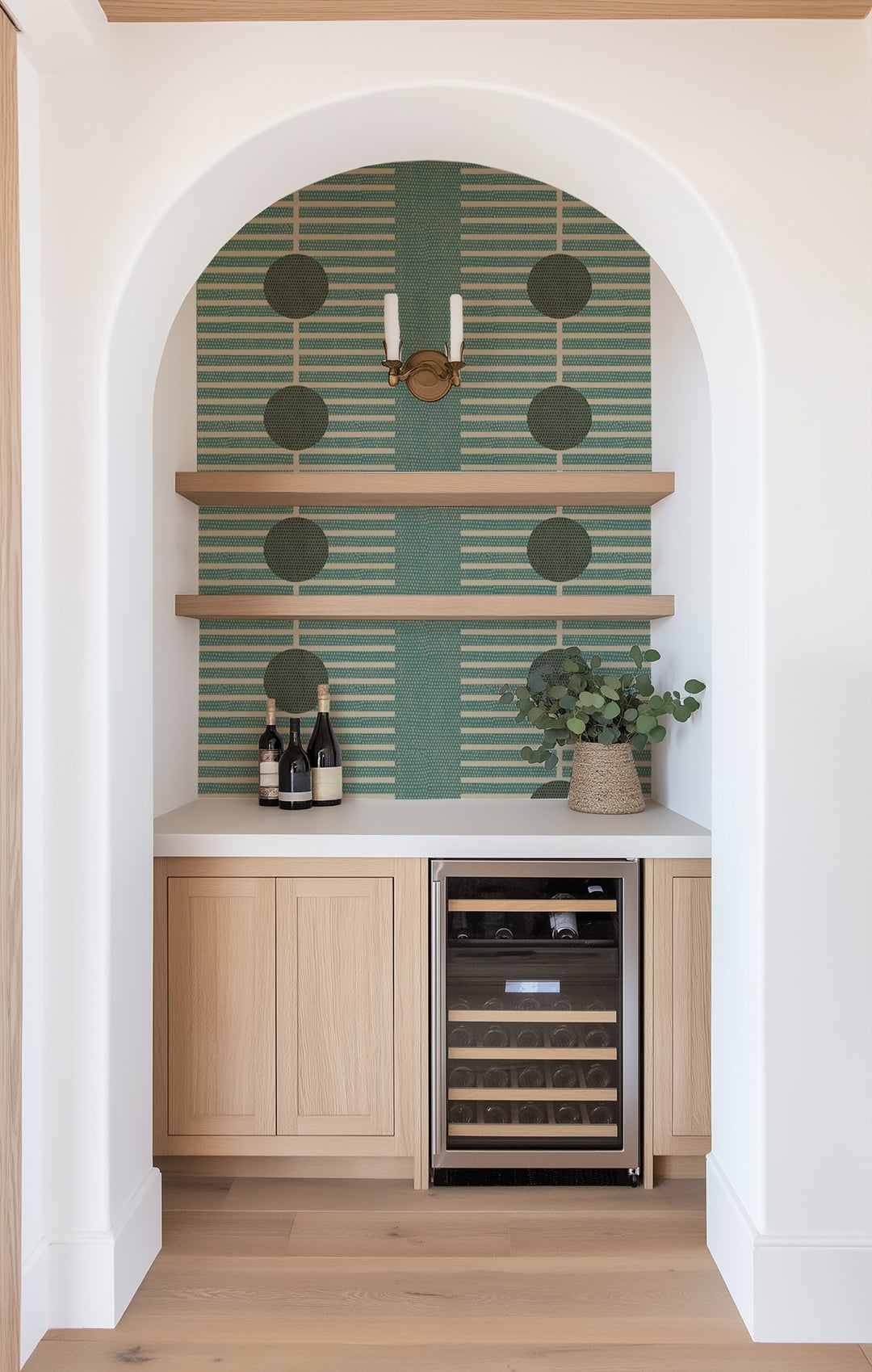 Nomalanga - Green Jewel Wallpaper by Forbes Masters