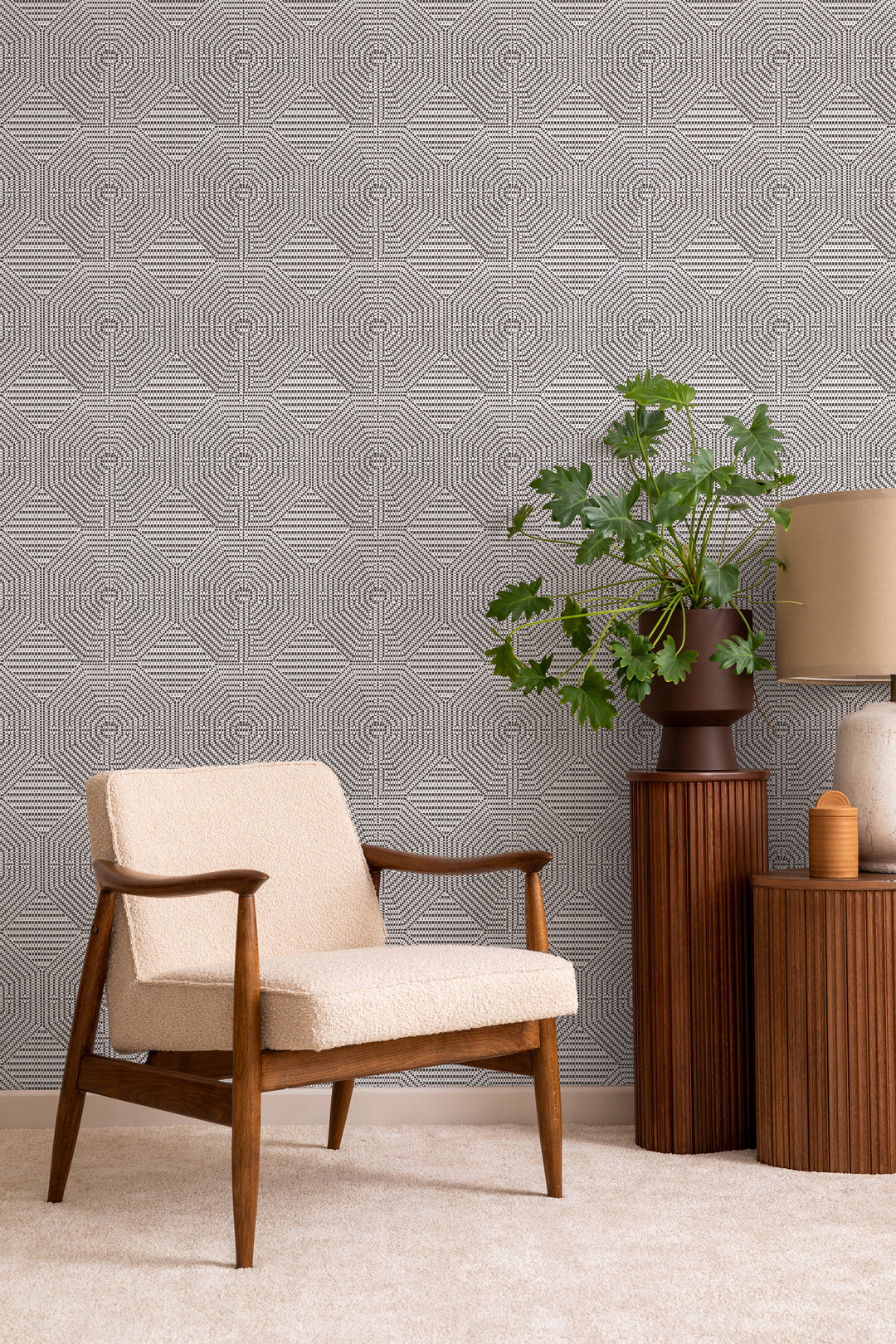Sade - Gray Wallpaper by Forbes Masters