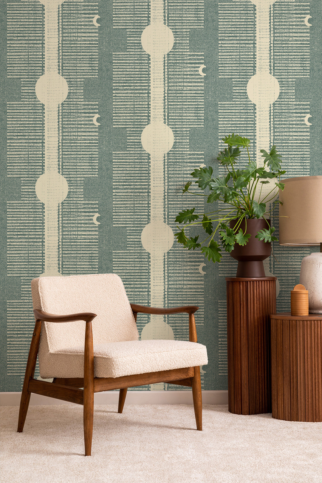 Inyanga - Blue Jade Wallpaper by Forbes Masters