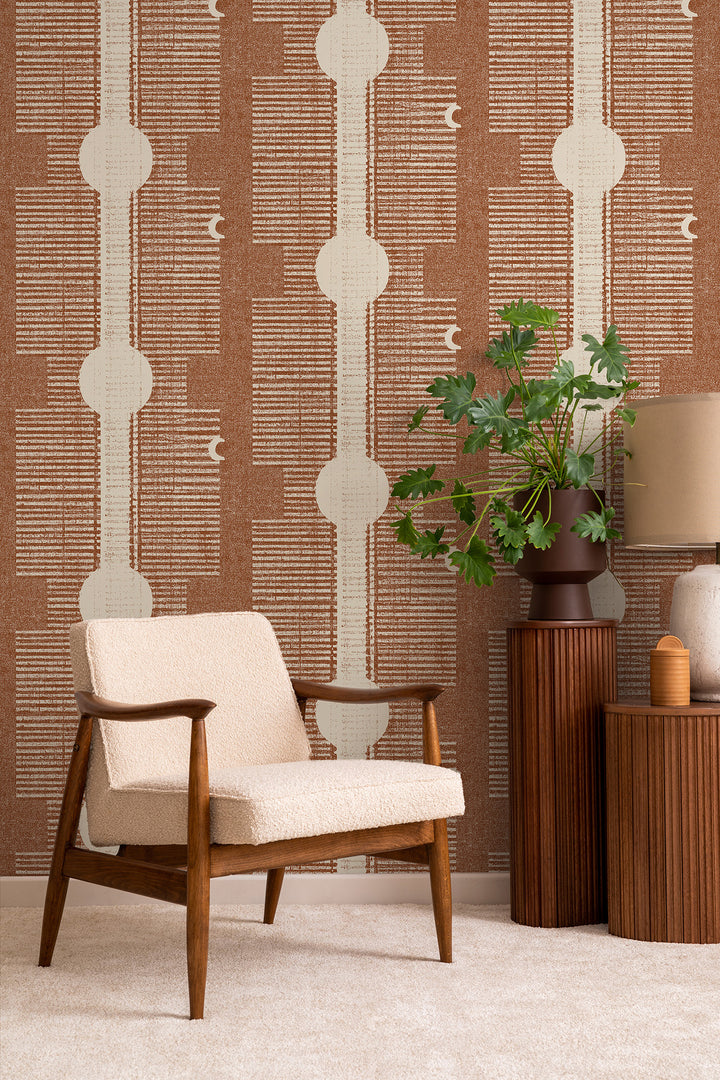 Inyanga - Red Clay Wallpaper by Forbes Masters