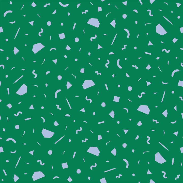 Confetti - Green Wallpaper by Poketo