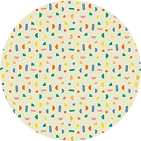 Chips - Yellow Wallpaper by Poketo