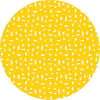 Chips - Yellow Wallpaper by Poketo