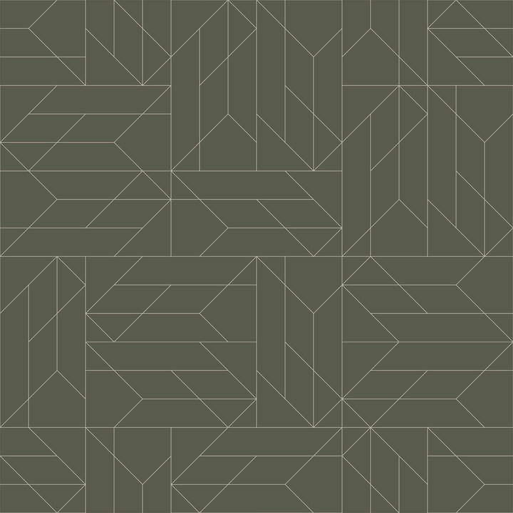 Nala - Olive Wallpaper by Sabrina Yvonne