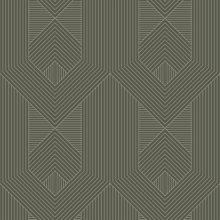 Zuri - Olive Wallpaper by Sabrina Yvonne