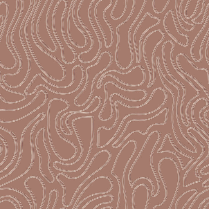 Aire - Dusty Rose Wallpaper by Sabrina Yvonne