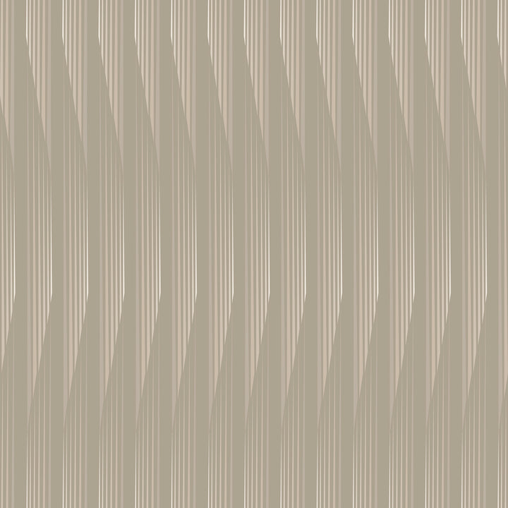 Kairos - Taupe Wallpaper by Sabrina Yvonne