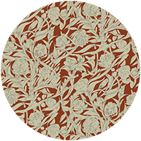 Wandervine - Ebony Taupe Botanical Wallpaper