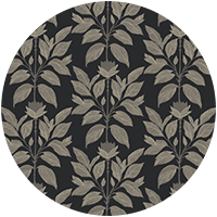 Wayward Petal - Driftwood Taupe Floral Wallpaper