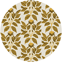 Wayward Petal - Driftwood Taupe Floral Wallpaper