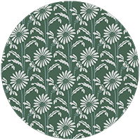 Woodland Bloom - Soot Black Floral Wallpaper