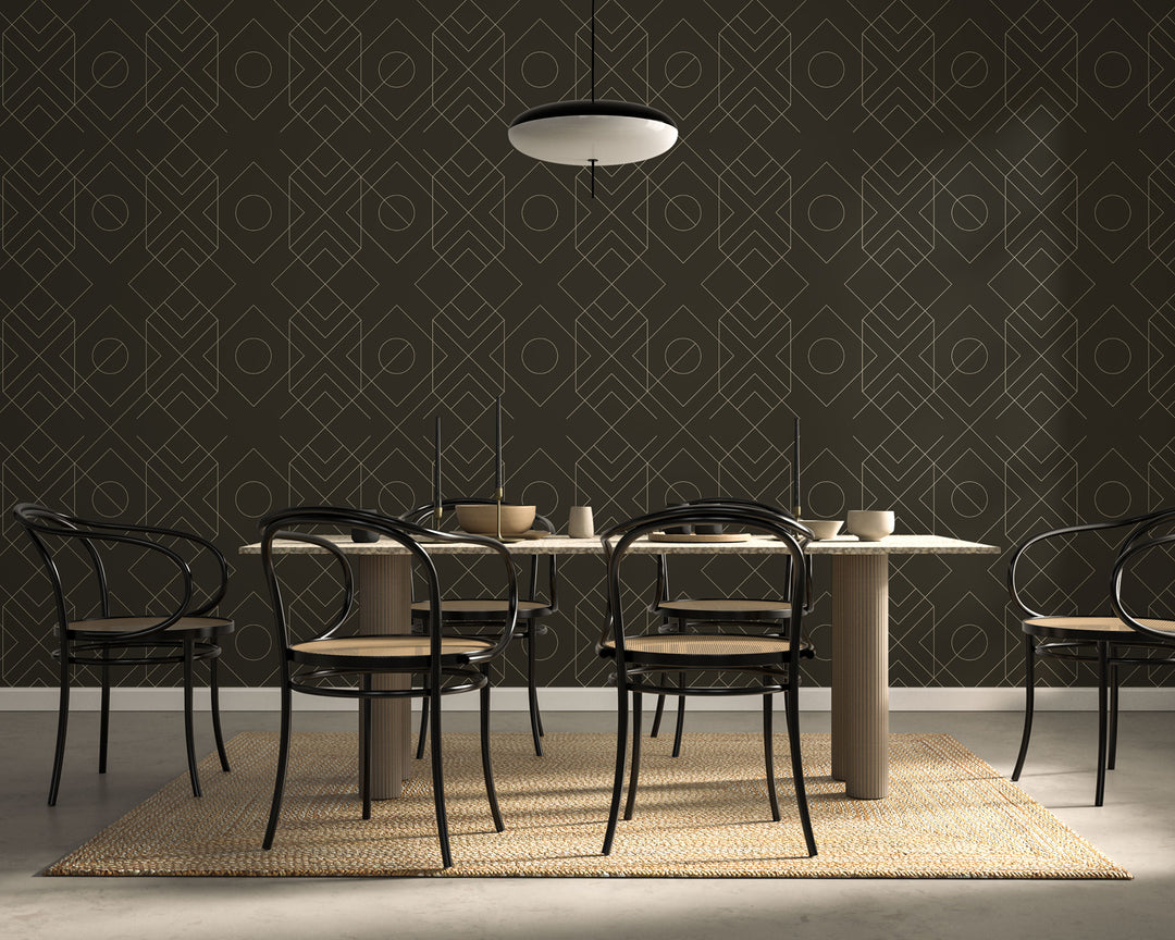 Xavion - Dark Cocoa Wallpaper by Sabrina Yvonne