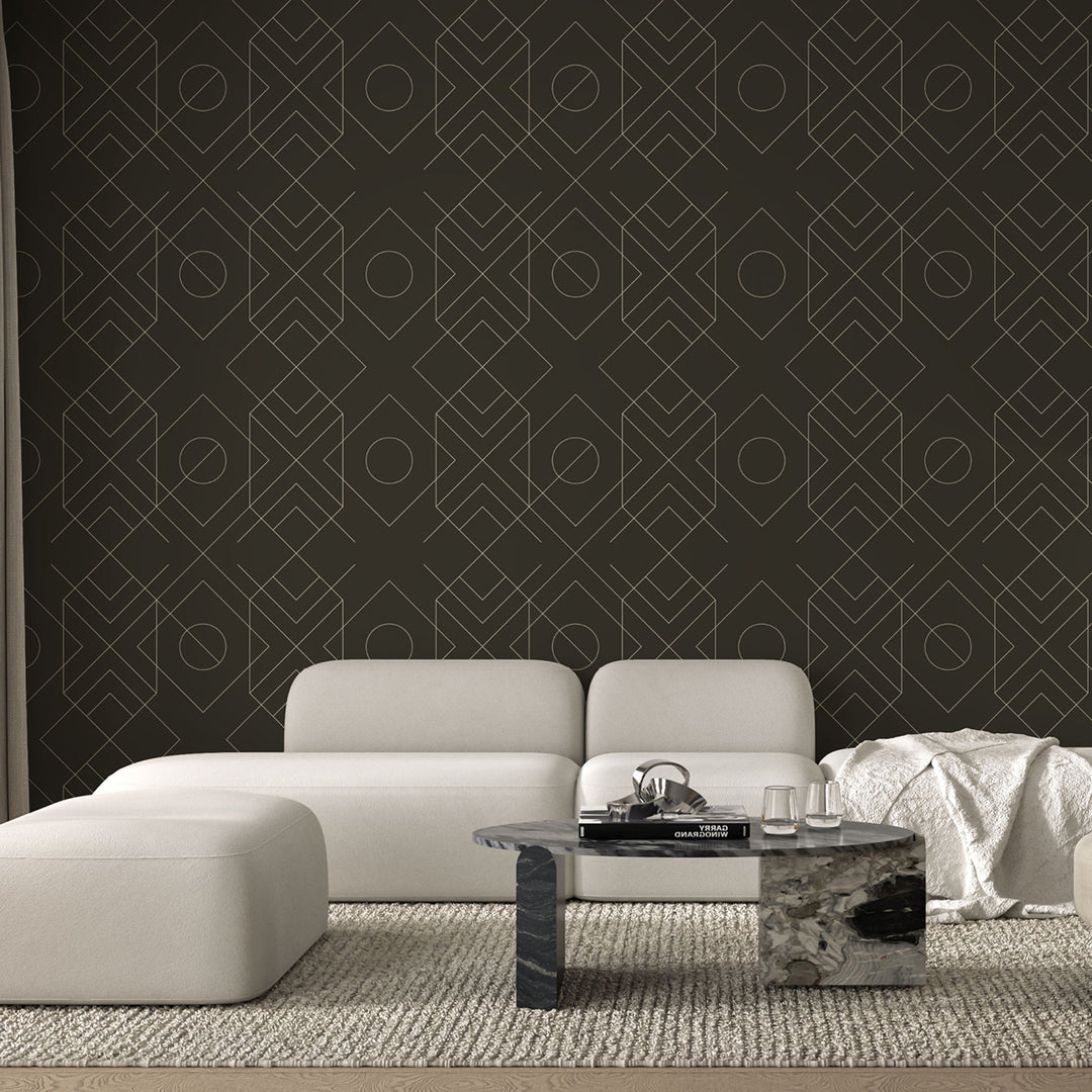 Xavion - Dark Cocoa Wallpaper by Sabrina Yvonne