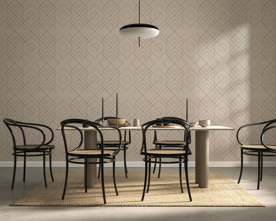 Xavion - Linen Wallpaper by Sabrina Yvonne