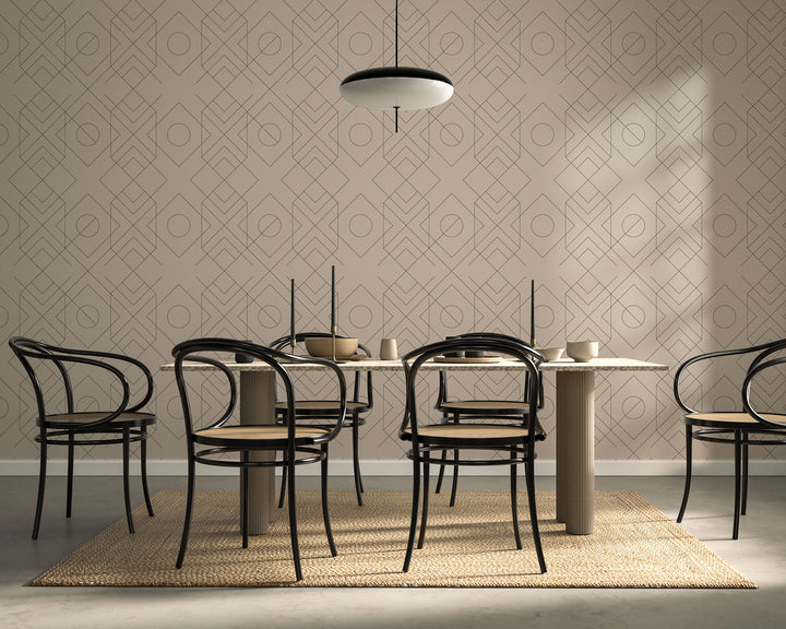 Xavion - Linen Wallpaper by Sabrina Yvonne