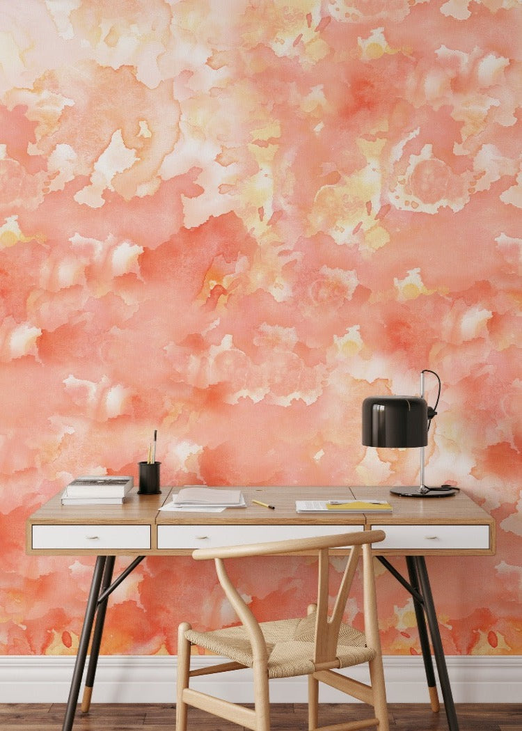 Atomic Wall Mural - JoyFire by Beth Glover
