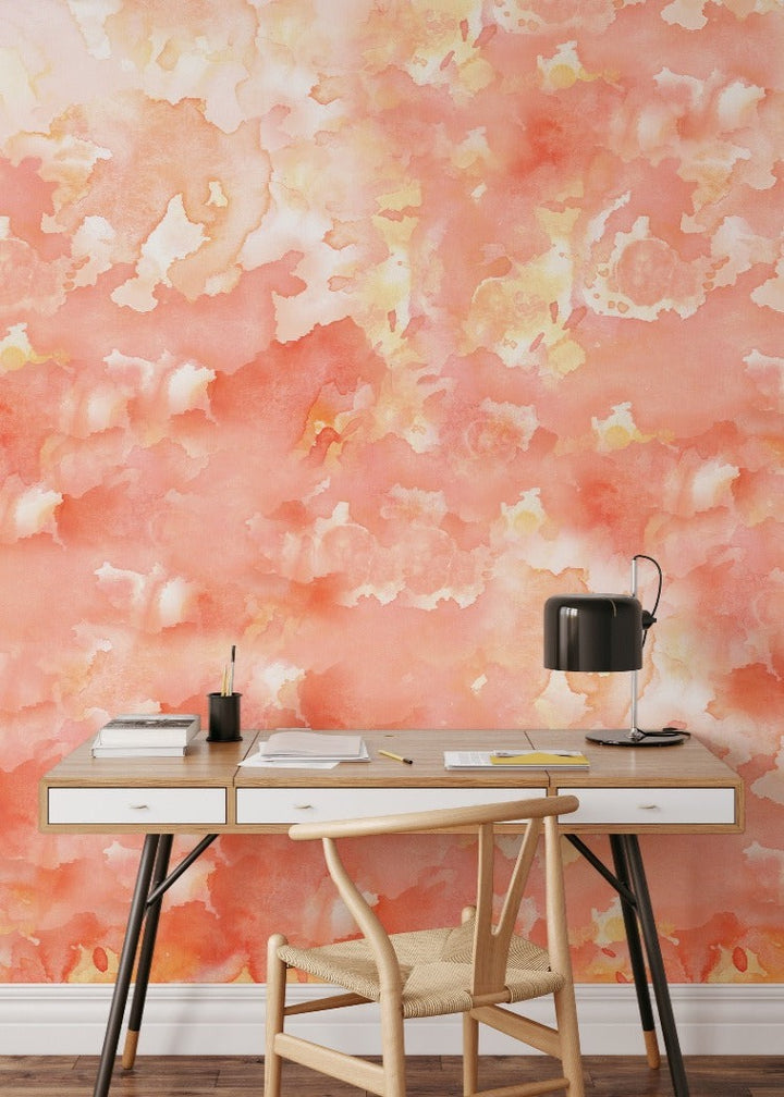 Atomic Wall Mural - JoyFire by Beth Glover