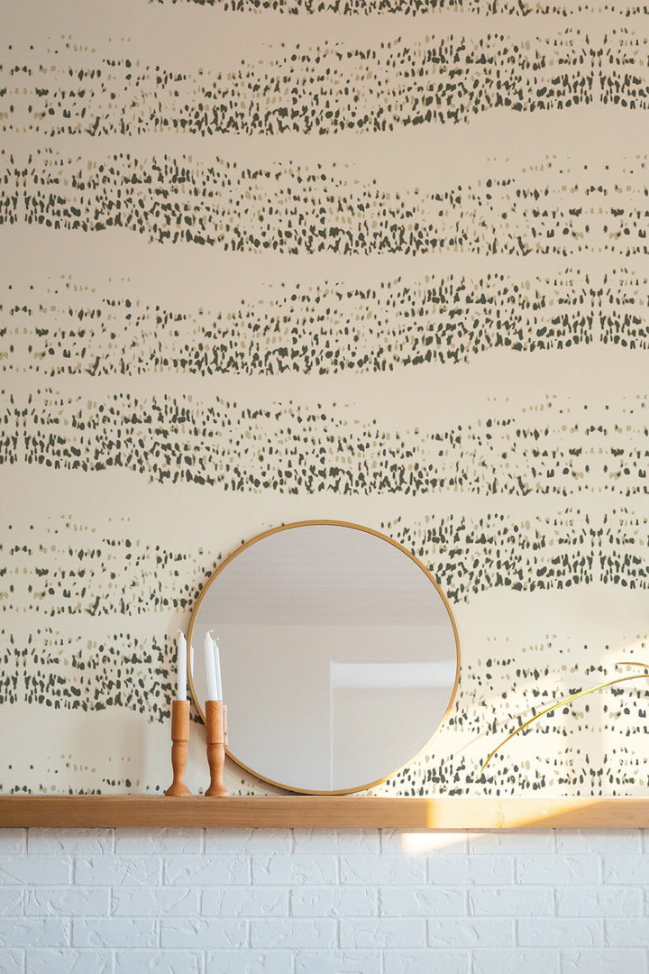 Reflections - Parchment Wallpaper