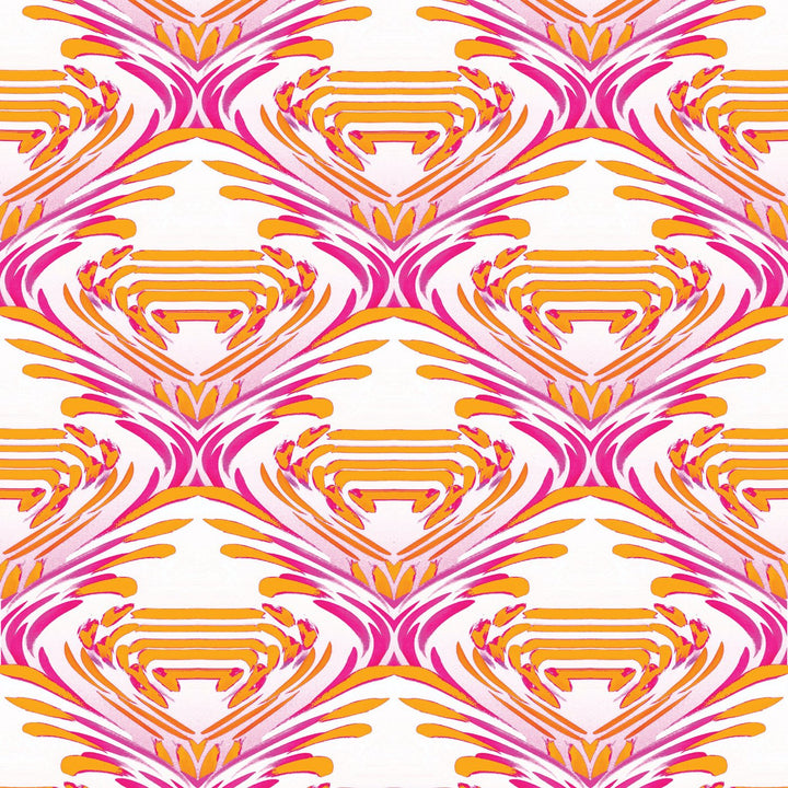 Watercolor - Pink & Coral Wallpaper by The Blush Label
