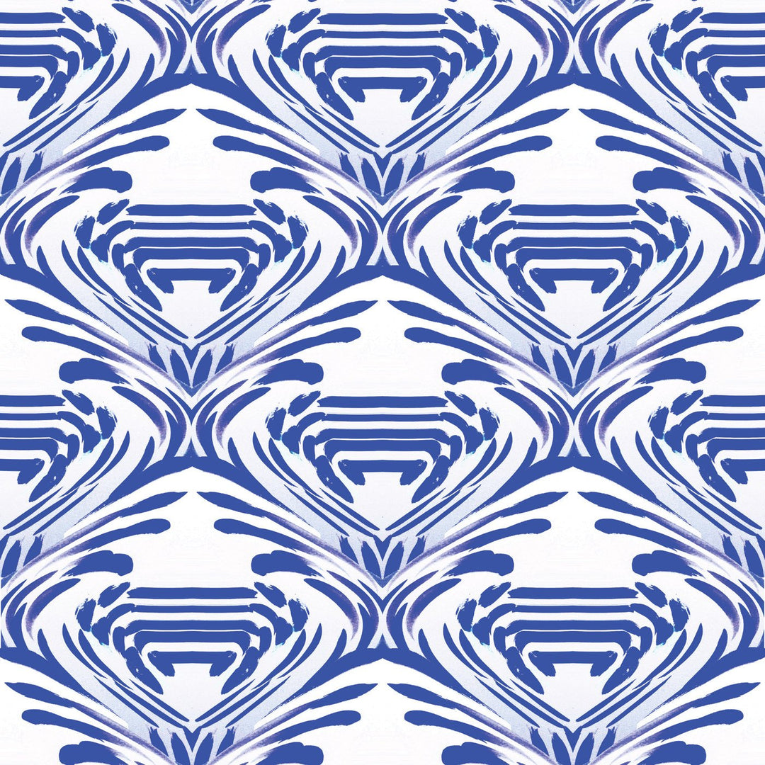 Watercolor - Cobalt Wallpaper by The Blush Label