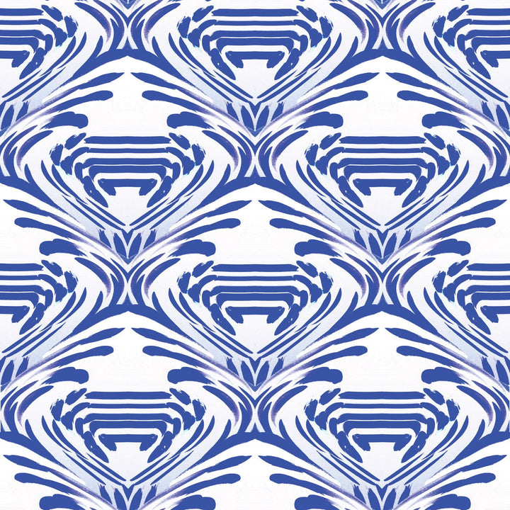 Watercolor - Cobalt Wallpaper by The Blush Label