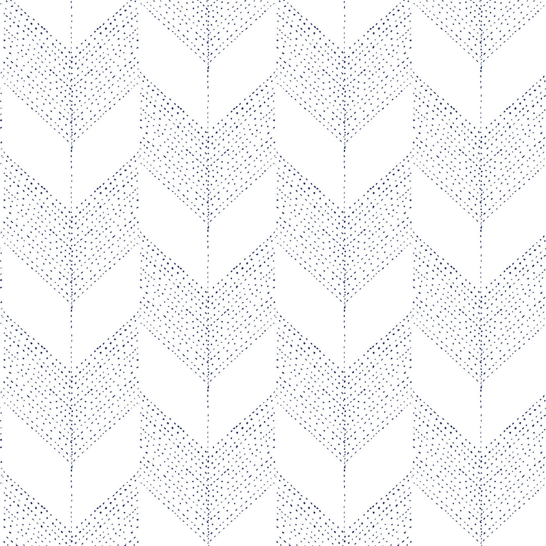 Chevron - White Wallpaper