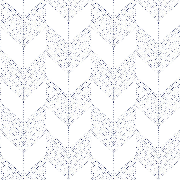 Chevron - White Wallpaper