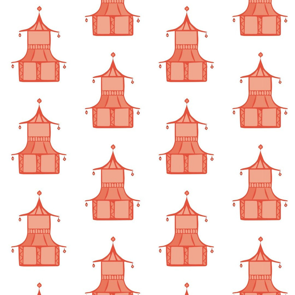 Pagoda - Pinata Wallpaper by Bohemian Bungalow