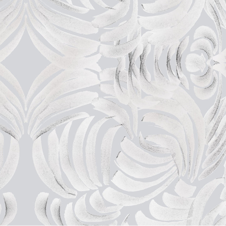 Porcelain Flora Large Wallpaper
