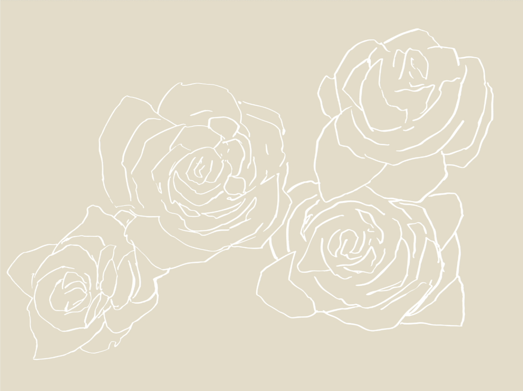 Desert Rose - Cappuccino Wall Mural