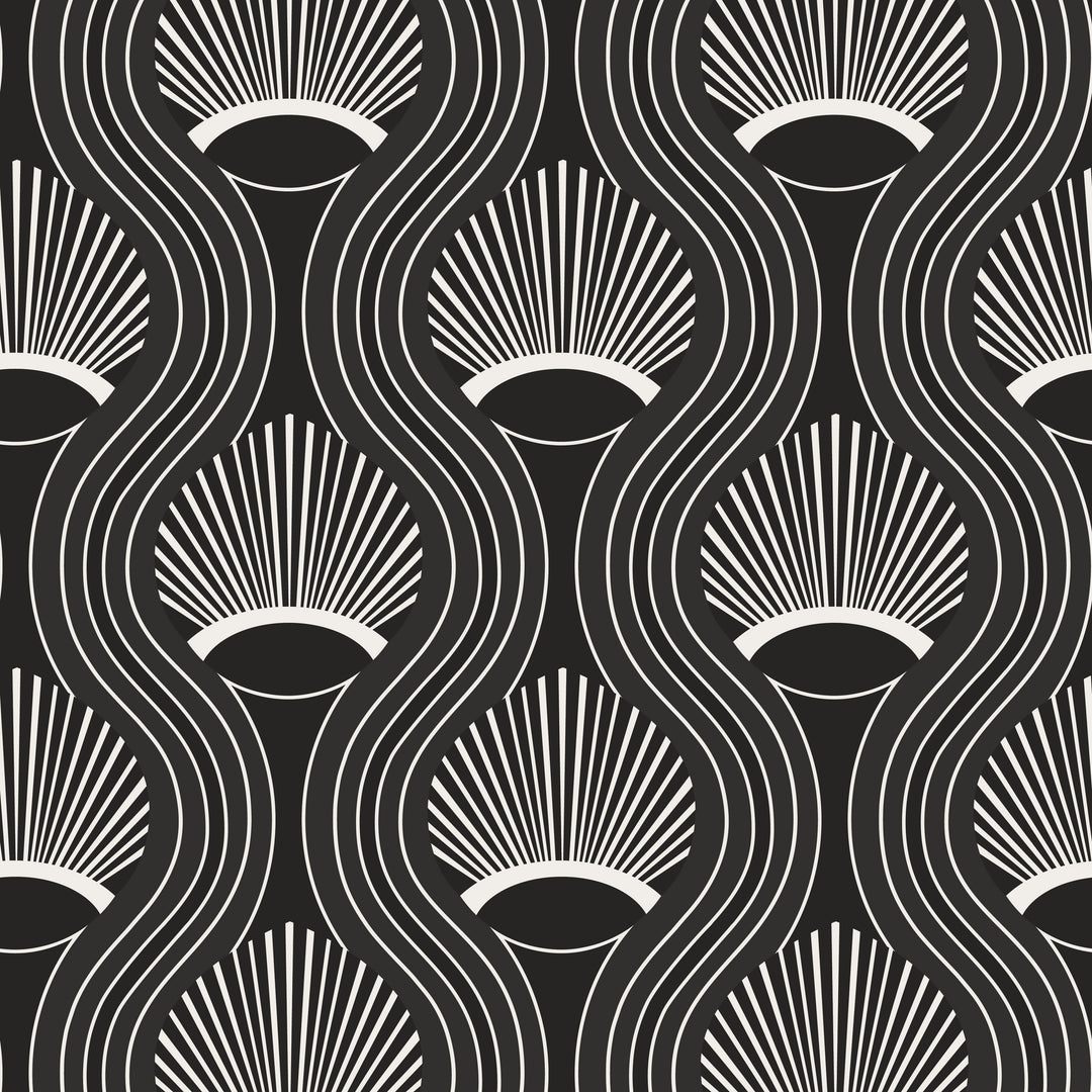 Riviere - Black Wallpaper by Julianne Taylor Style