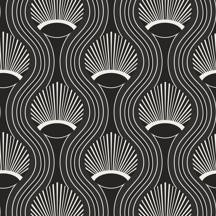 Riviere - Black Wallpaper by Julianne Taylor Style