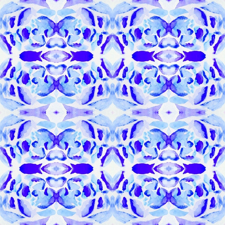 Morocco - Blue Wallpaper by The Blush Label