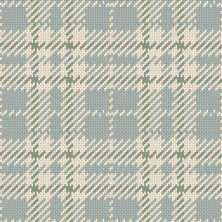 Clark Plaid - Lake Shore Blue Wallpaper