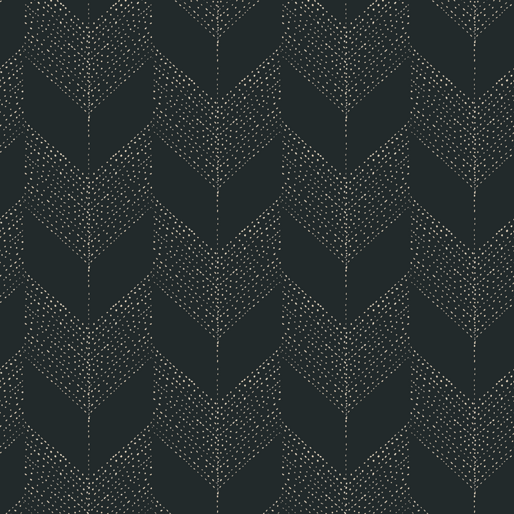 Chevron - Black Wallpaper