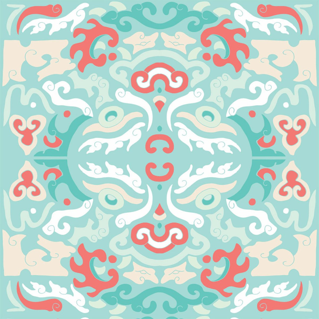 Foo Dog - Coral Reef Wallpaper