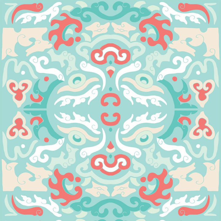 Foo Dog - Coral Reef Wallpaper